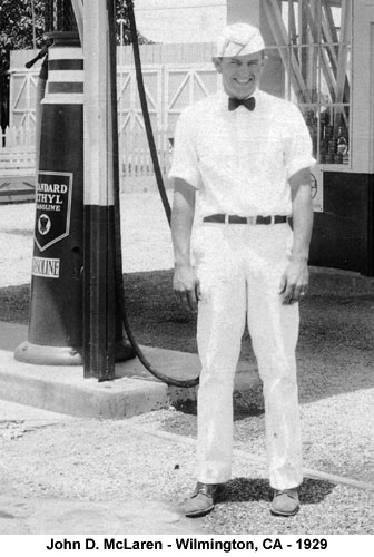 John in 1929 - at Standard Oil