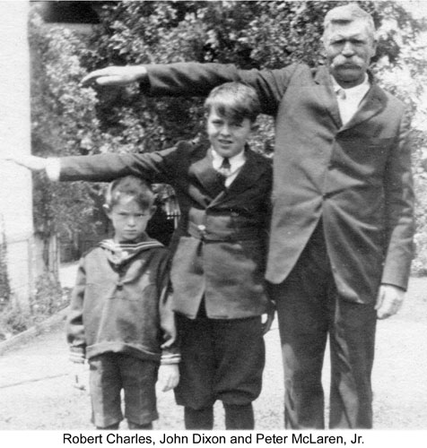 Peter McLaren, Jr. and sons