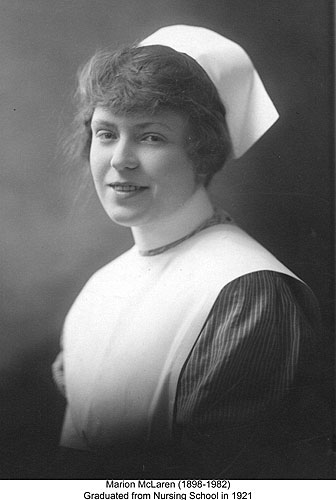 Nurse Marion McLaren